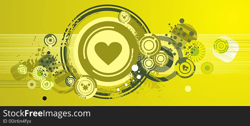 Abstract vector background with circle and grunge details. EPS file available. Abstract vector background with circle and grunge details. EPS file available.