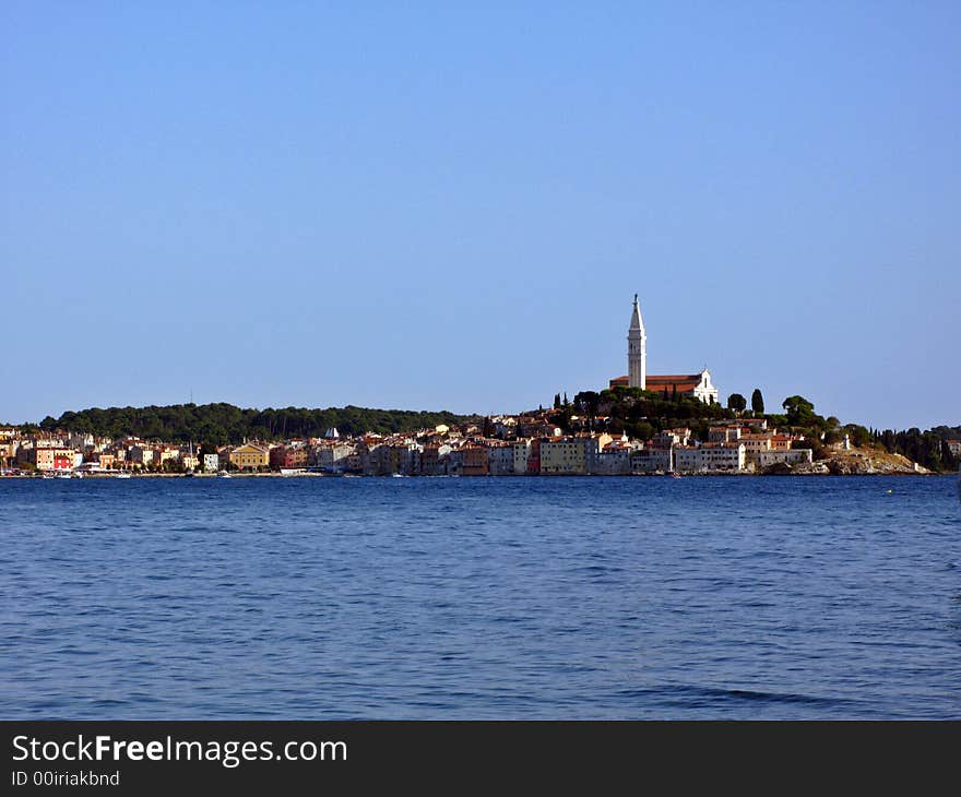 City of Rovinj - Rovigno - Istria, Croatia - postcard. City of Rovinj - Rovigno - Istria, Croatia - postcard