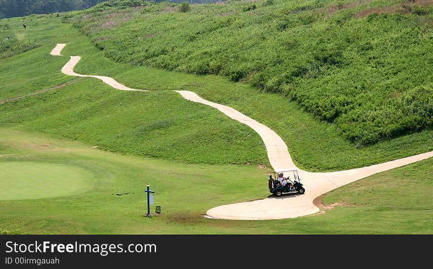 Players on the Course