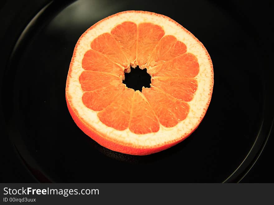 Grapefruit slice