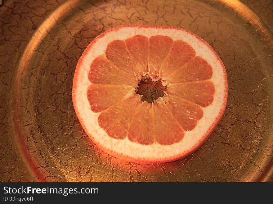 Grapefruit slice