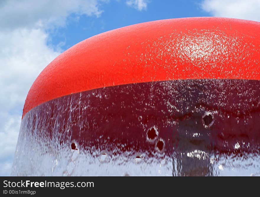 Photo of a water with reflection. Photo of a water with reflection