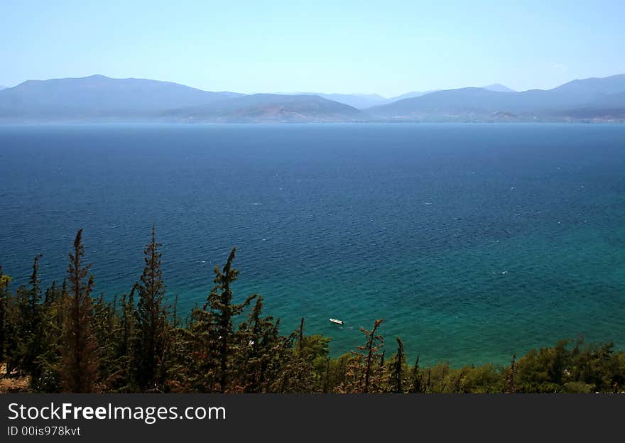 Aegean sea coast