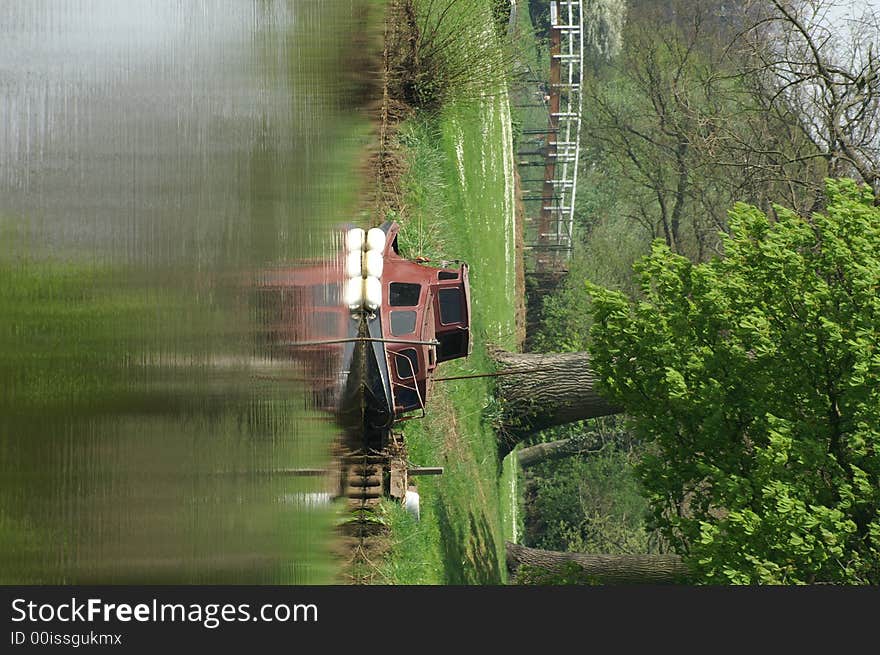 A baot in the river