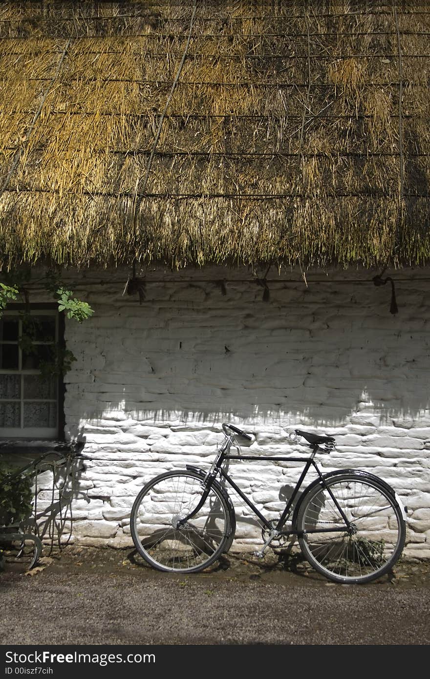 Old Irish Thatched Cottage