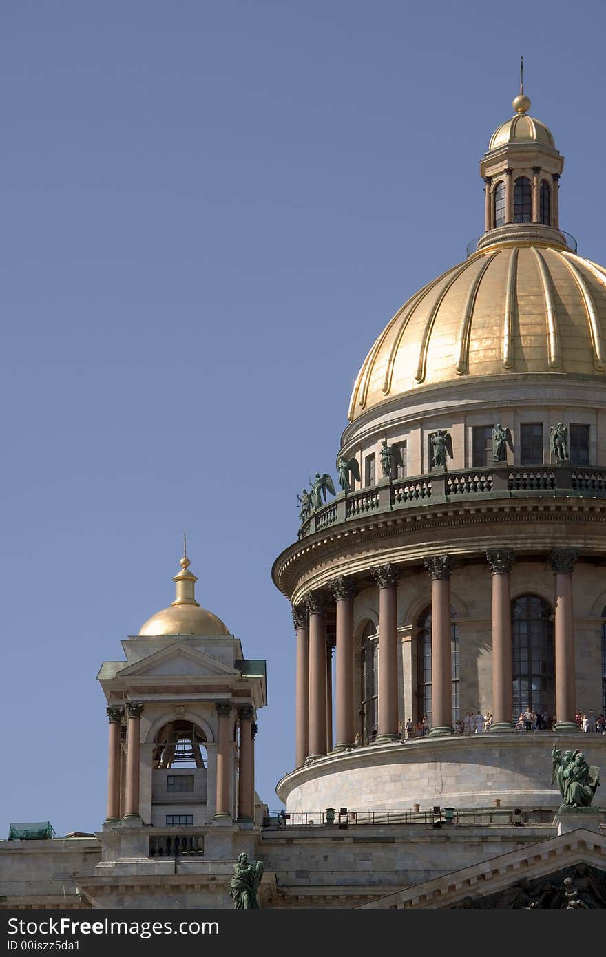 Detail of St.Isaak Cathedral, St.Petersburg, Russia