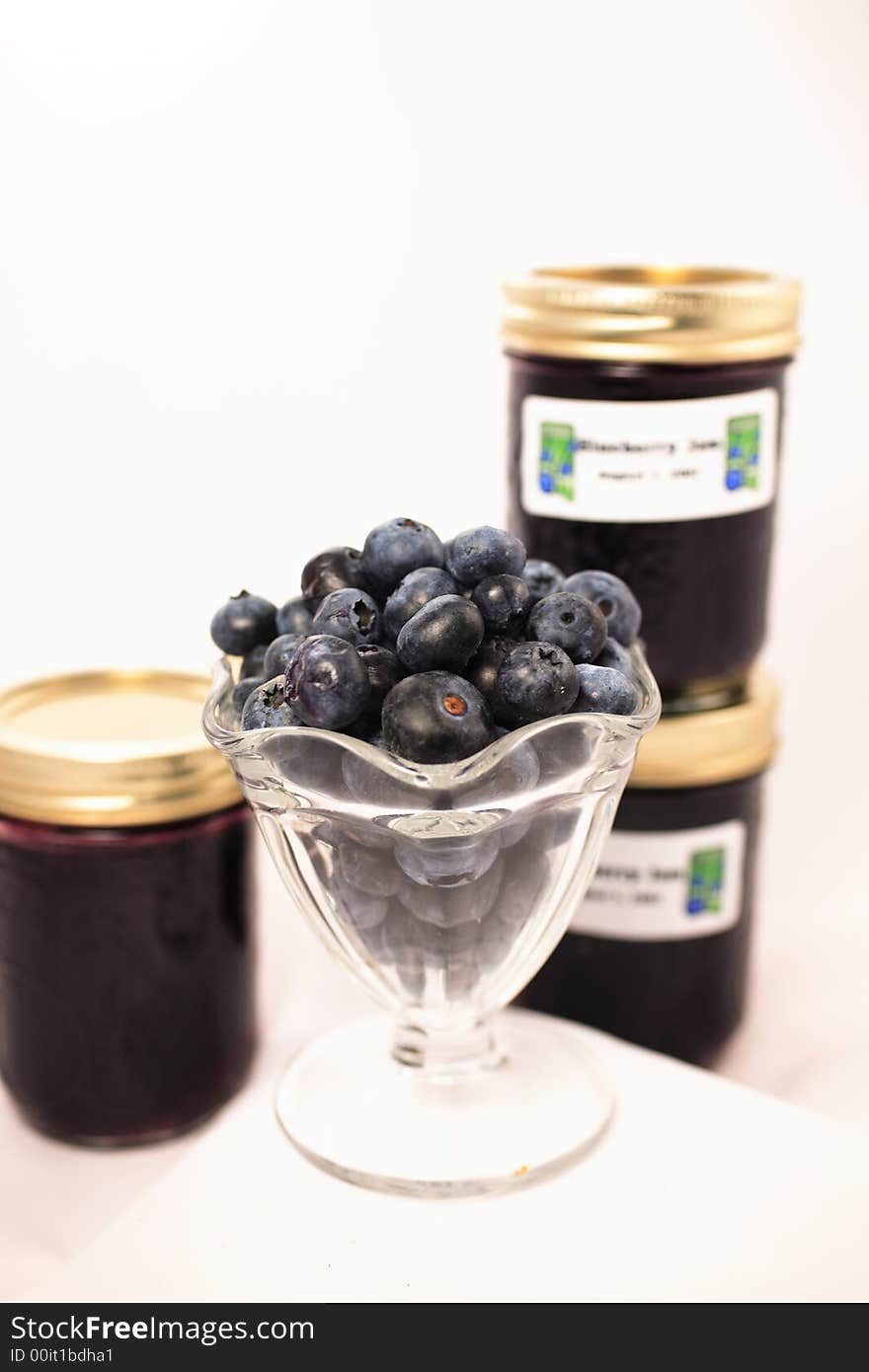 Homemade Blueberry preserves