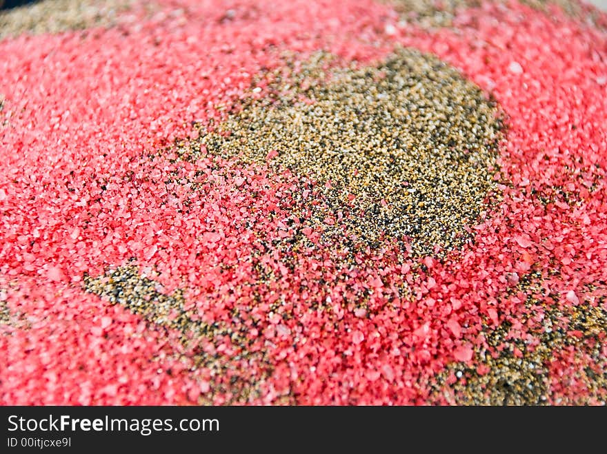 Sand colorful-abstract background 5.