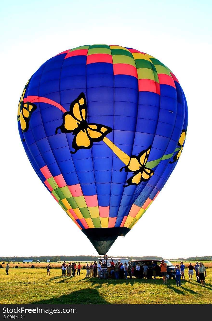 A balloon festival in New Jersey USA