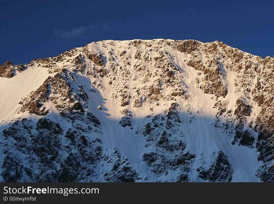 Mountainside in the morning 2