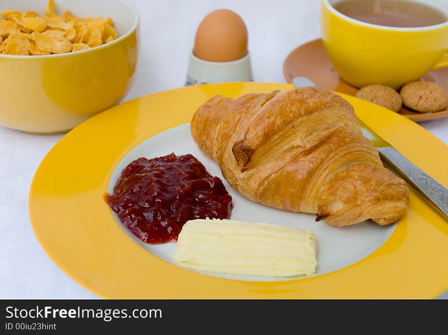 Vegetarian-gourmet breakfast