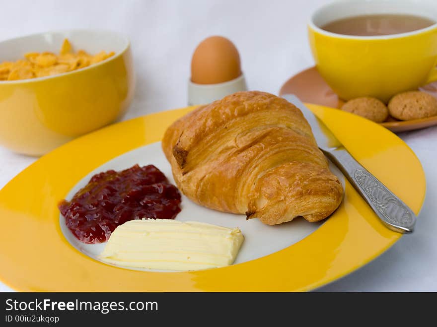 Vegetarian-gourmet breakfast