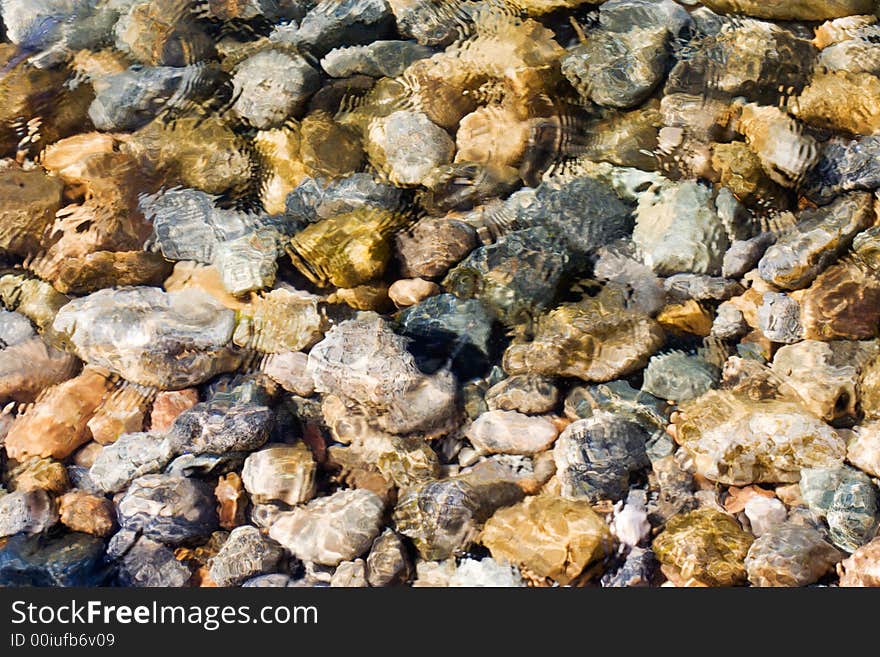 Background of Baikal bottom