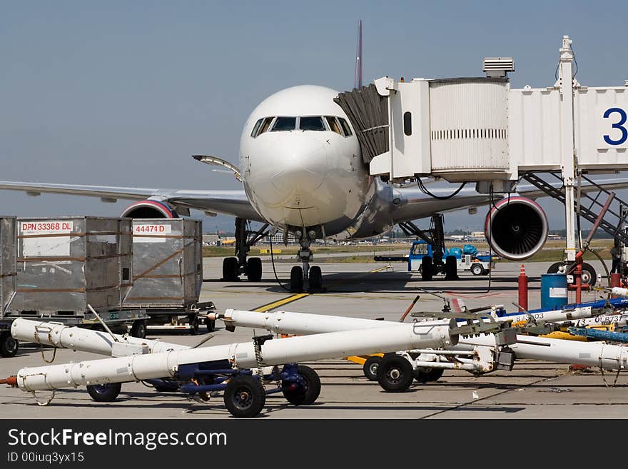 Aircraft on the ground