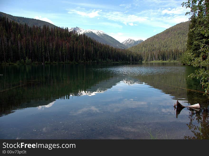 Lightning Lake Reflection