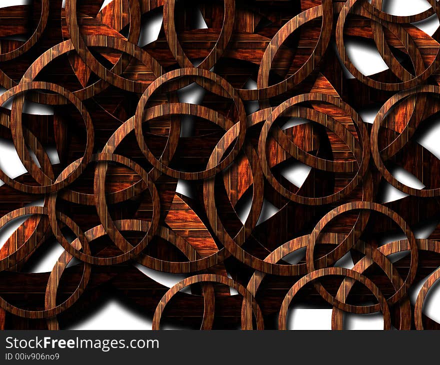 Wooden rings