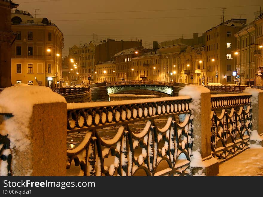 Russia.  Saint-Petersburg. Moyka river