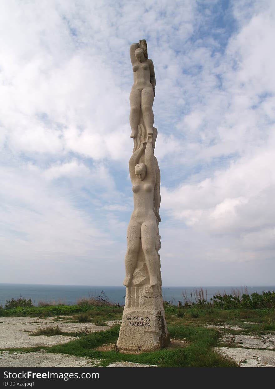 Statue at Cape Kaliakra