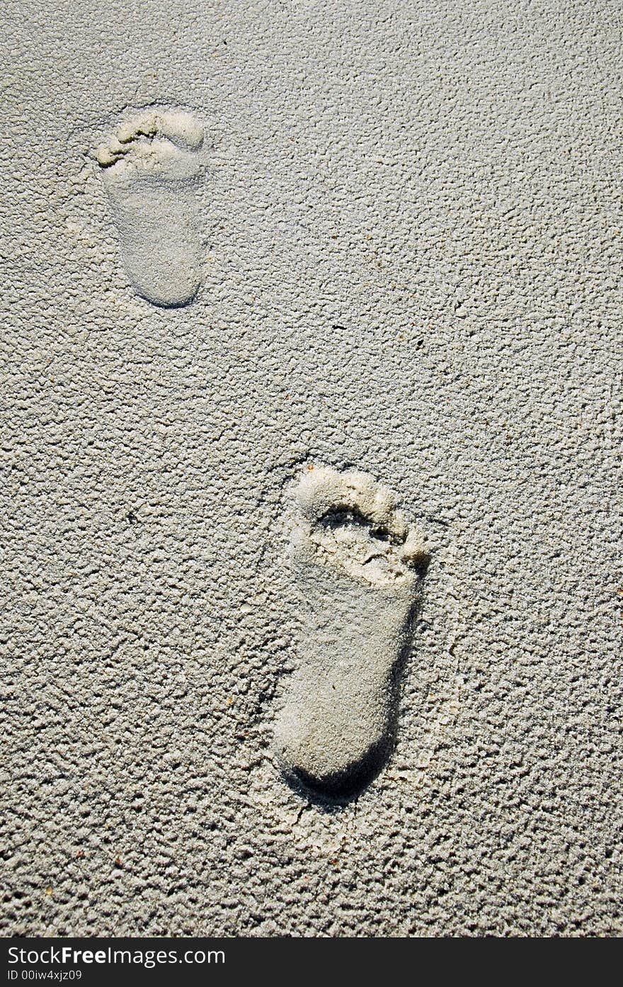 Footprints on the Sand