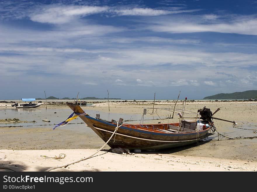 Fishing Boat At The Thailand