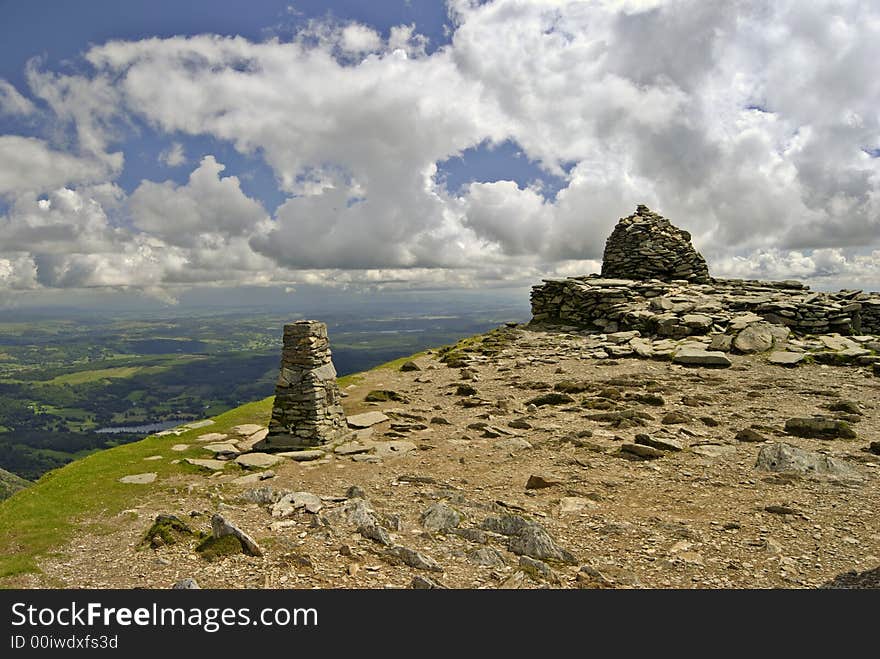 Coniston Old Man summit