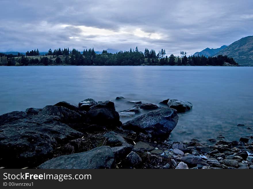 Lake at Sunrise