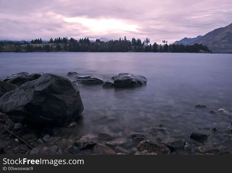 Lake at Sunrise 2