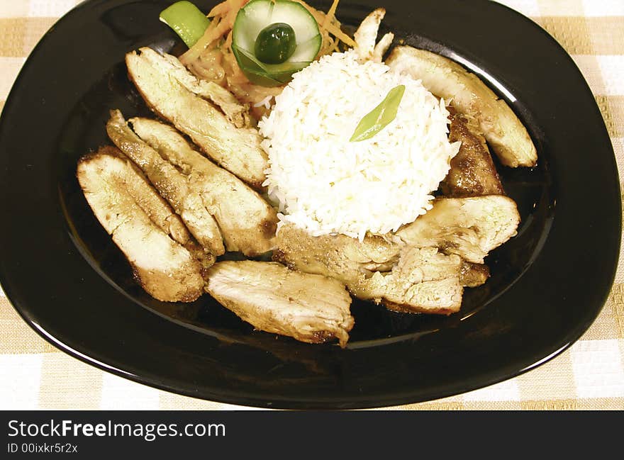 Chicken with rice