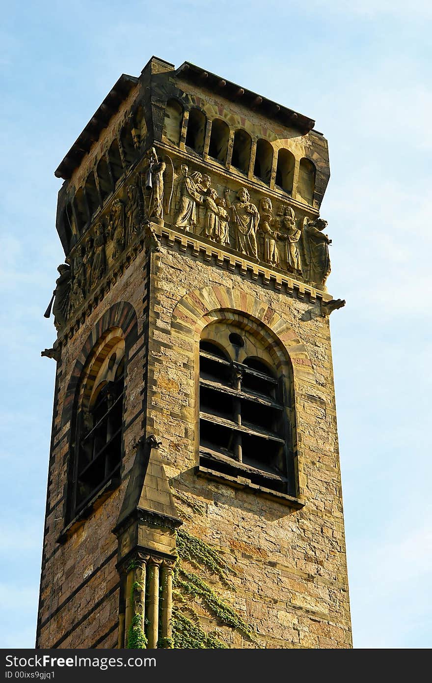 Old church tower