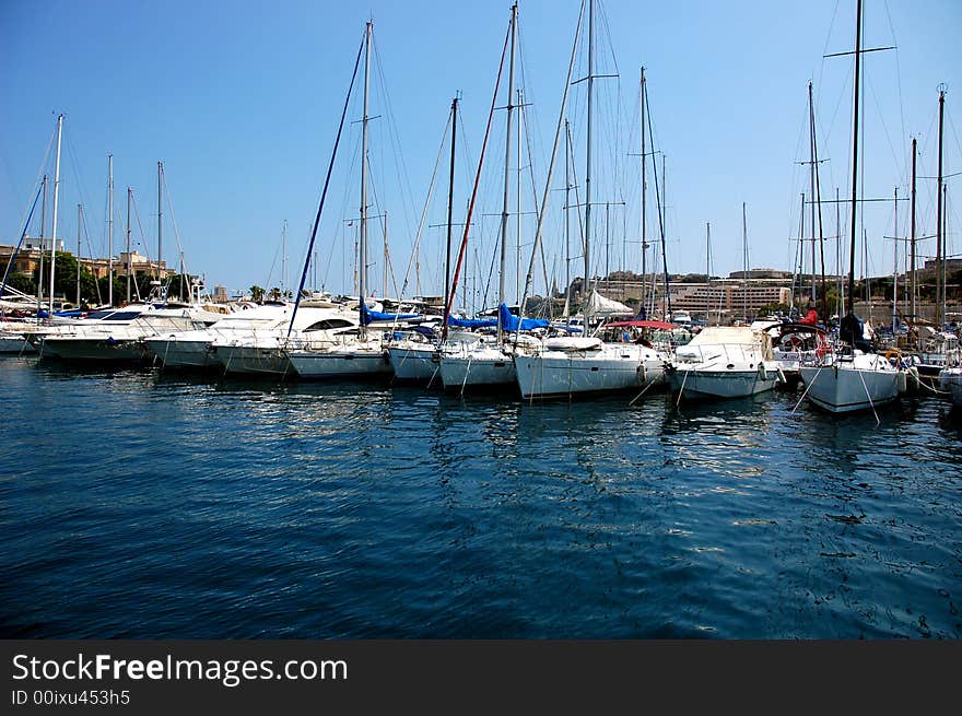 Boat parking on island Malta. Boat parking on island Malta