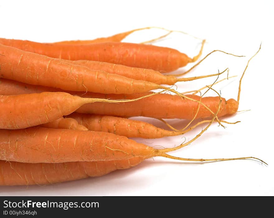 Organic Carrot Closeup