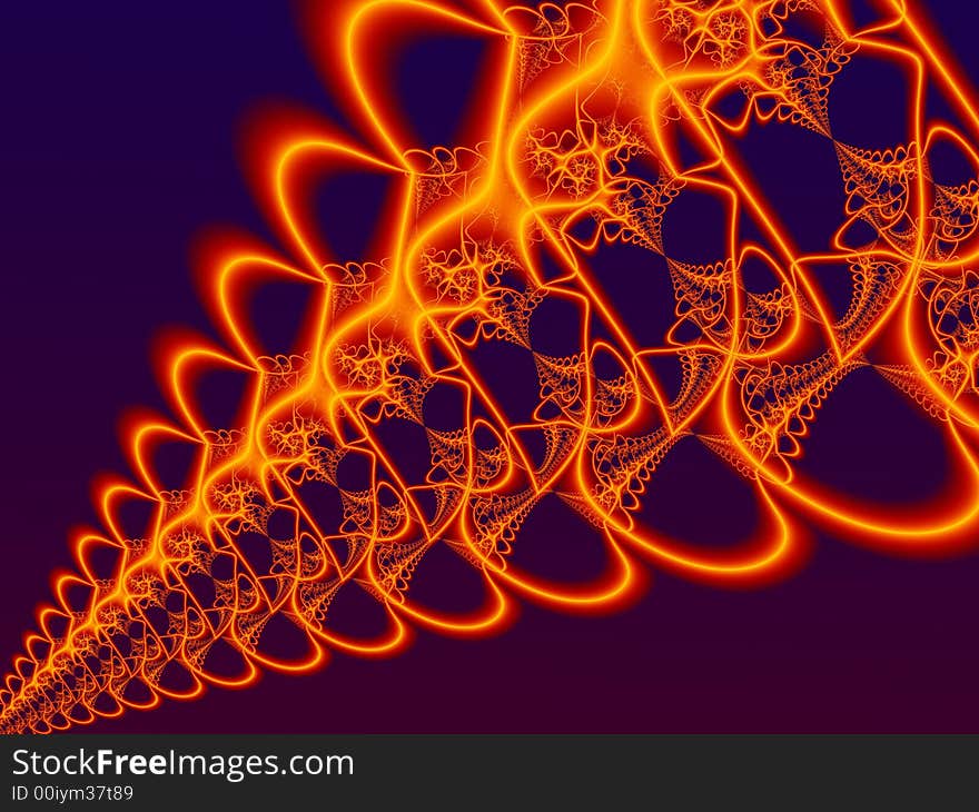 High resolution abstract fractal image created digitally. High resolution abstract fractal image created digitally