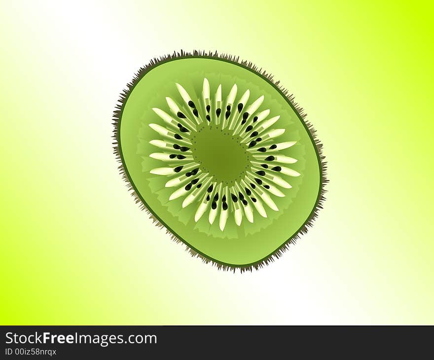 Fresh summer kiwi