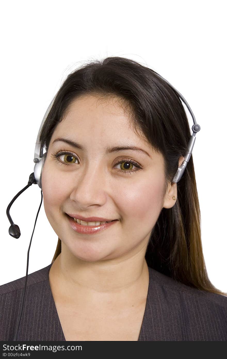 Lady With Headset