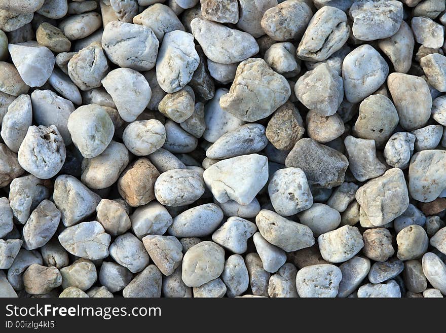 Pebble rocks background