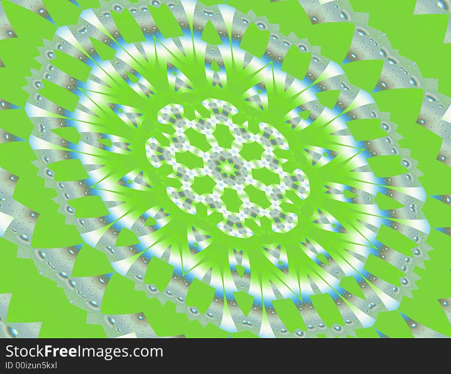 Computer generated abstract background, based on a fractal design