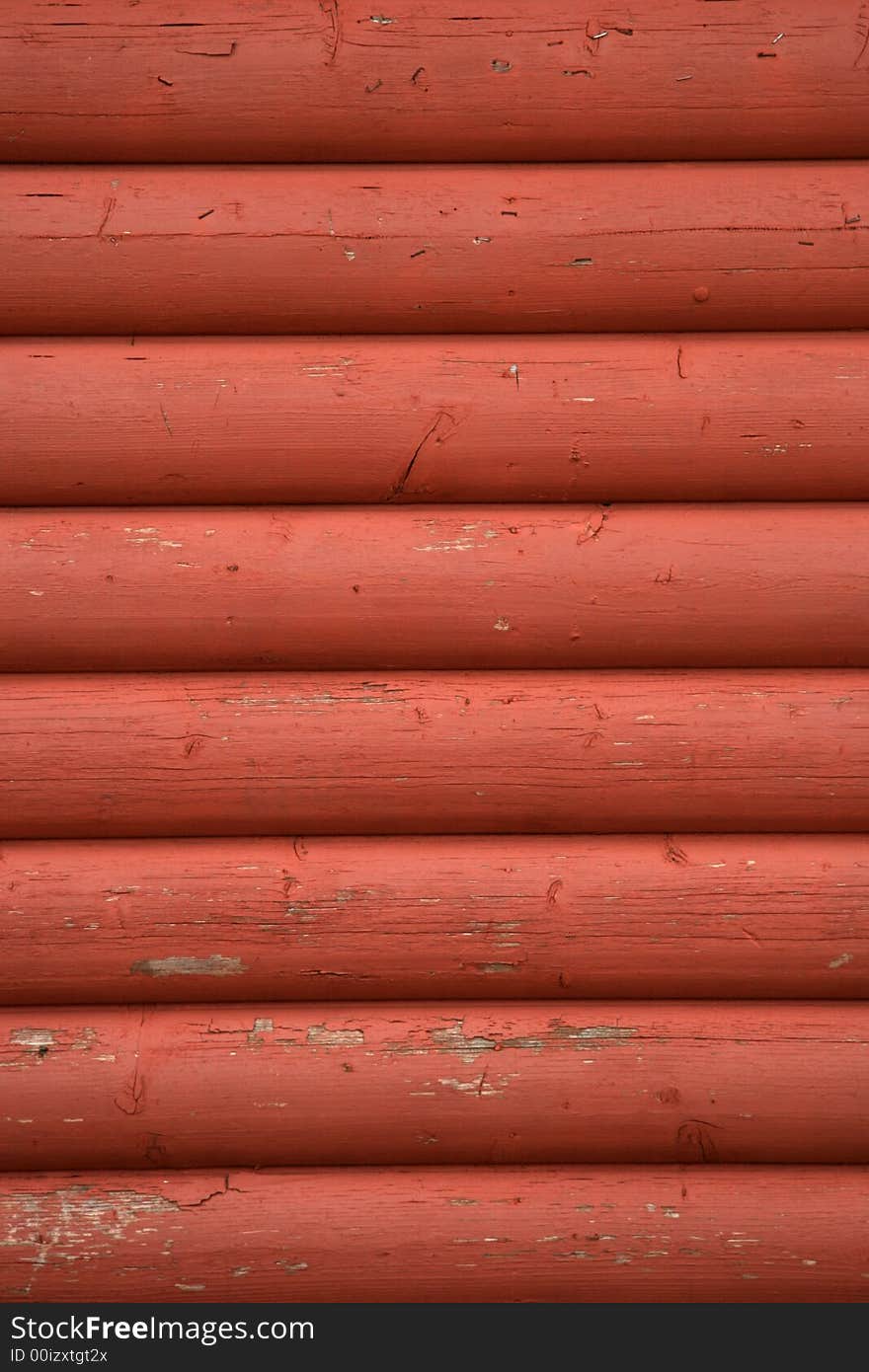 Abstract Log Wall