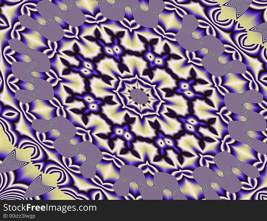 High resolution abstract fractal image created digitally. High resolution abstract fractal image created digitally