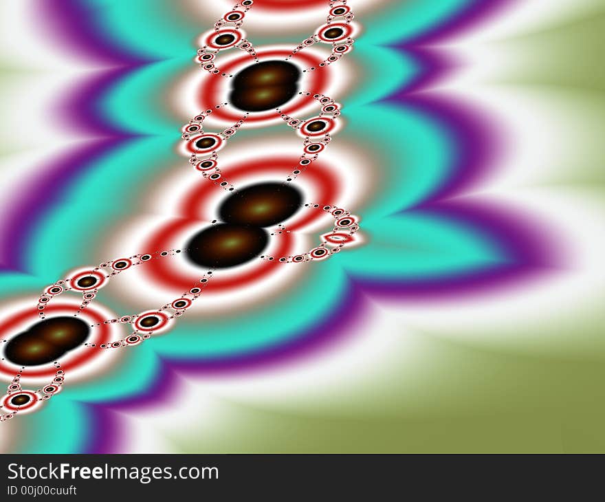 High resolution abstract fractal image created digitally. High resolution abstract fractal image created digitally