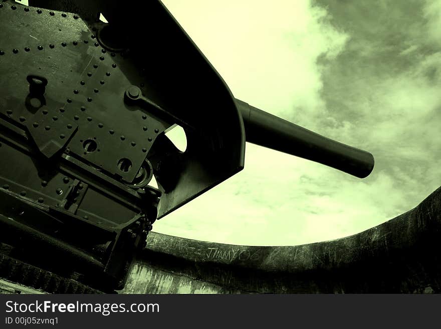 Cannon at Green Hill Fort, Thursday Island.