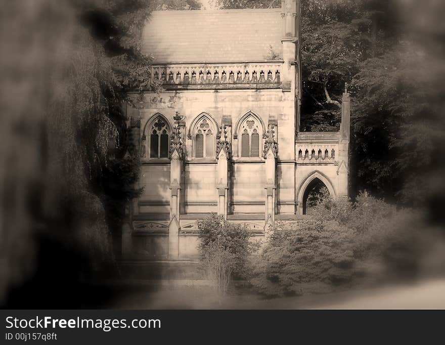 Spooky Gothic Crypt