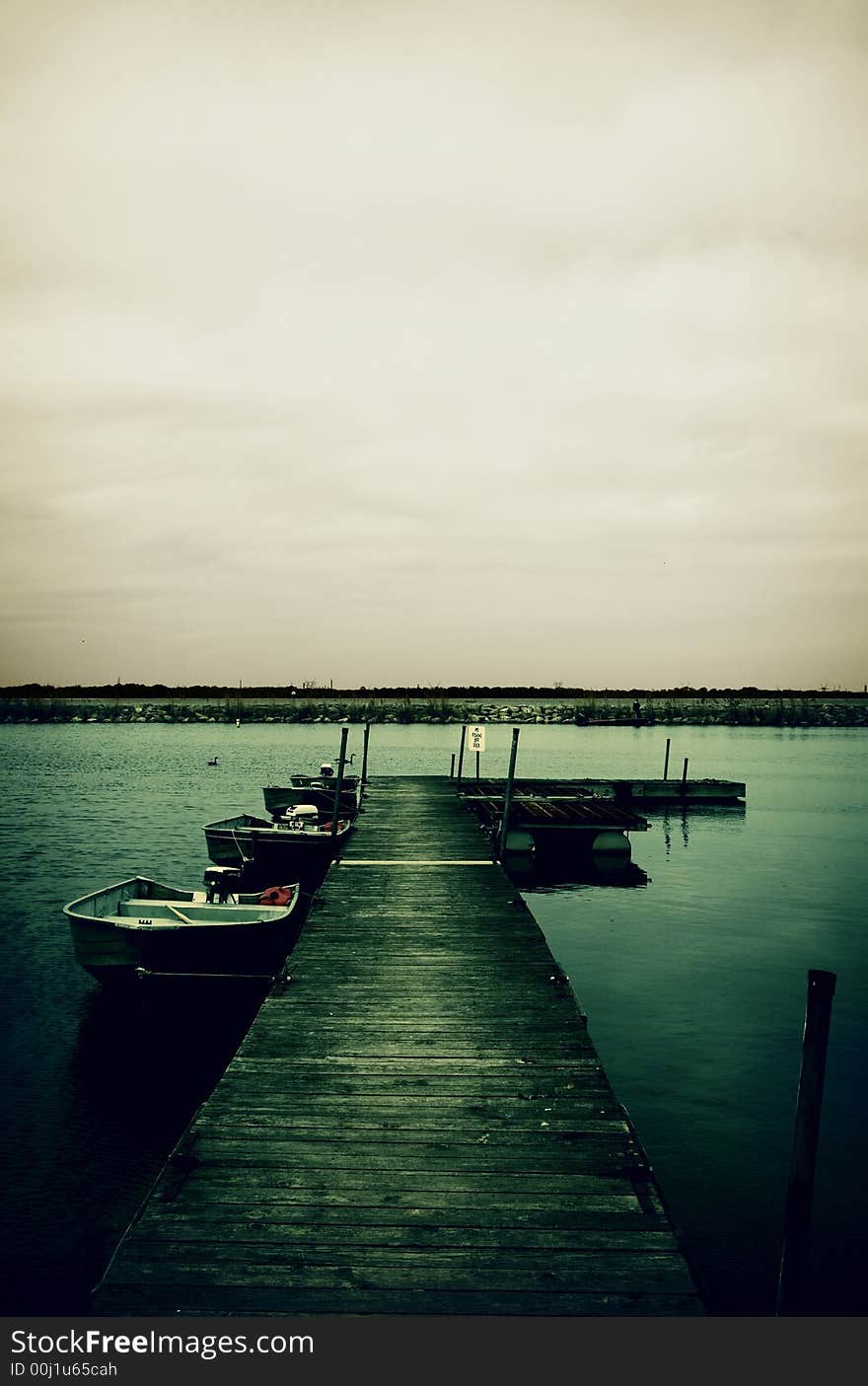 Pier With Boats