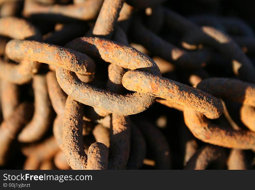 Rusty chain