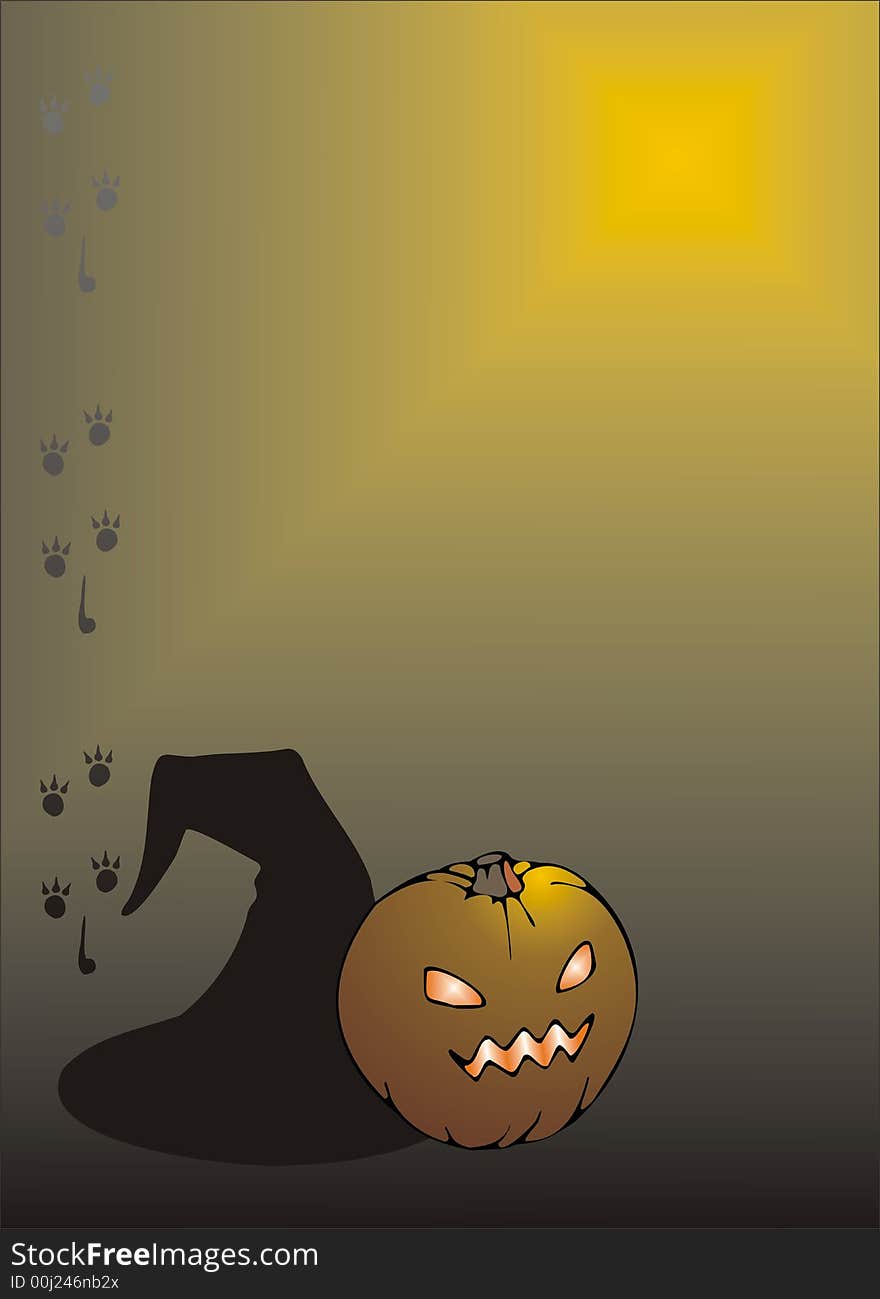 The background for halloween design