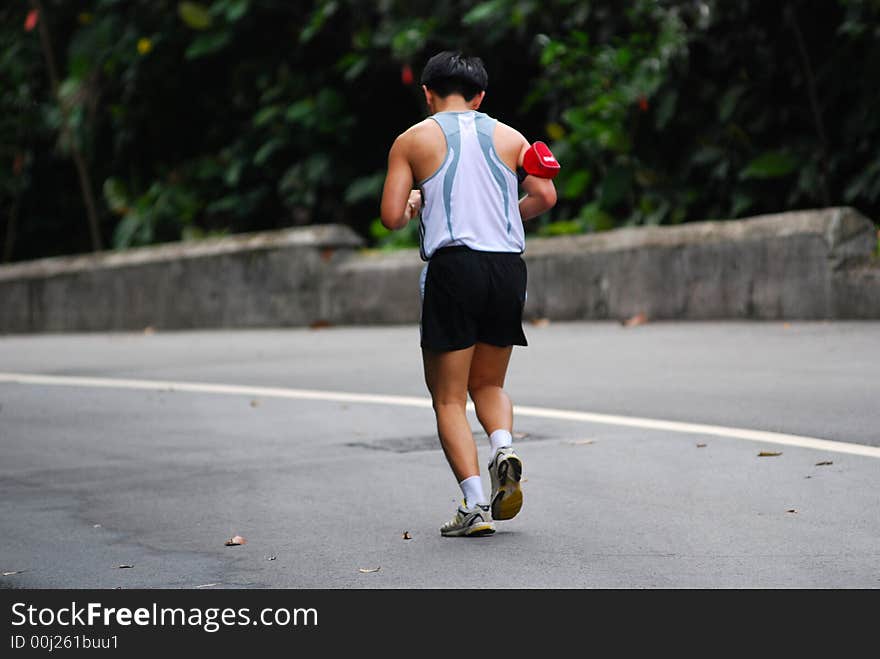 Running competition help in the parks