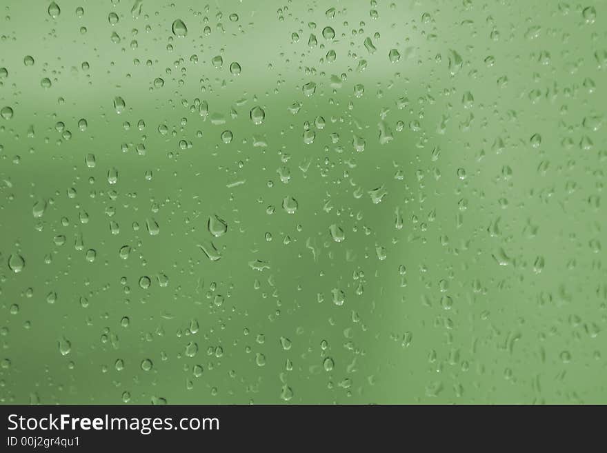 Wallpaper made with water drops