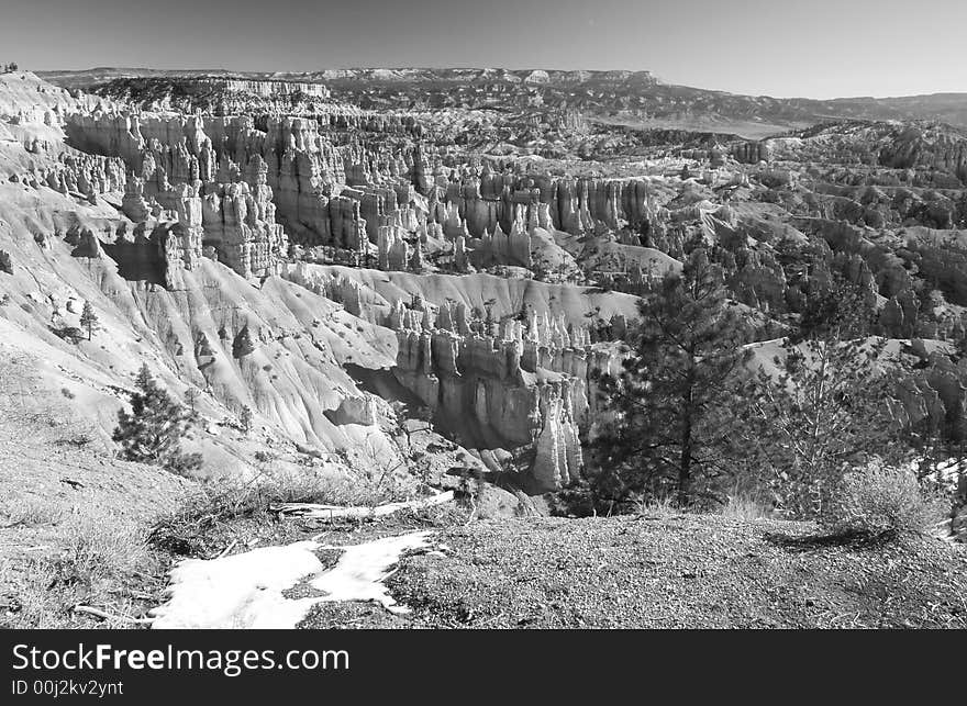 The Bryce Canyon National Park