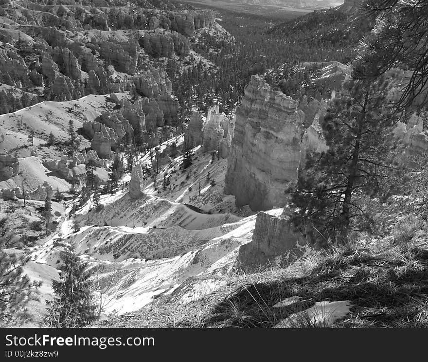 The Bryce Canyon National Park