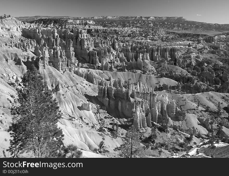 The Bryce Canyon National Park