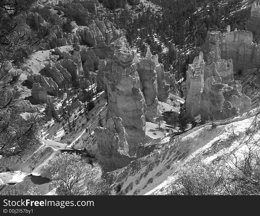 The Bryce Canyon National Park